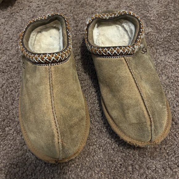 Ugg Tasman Slippers Slip On Shoes Women’s Size 6 Chestnut Brown - Picture 1 of 4